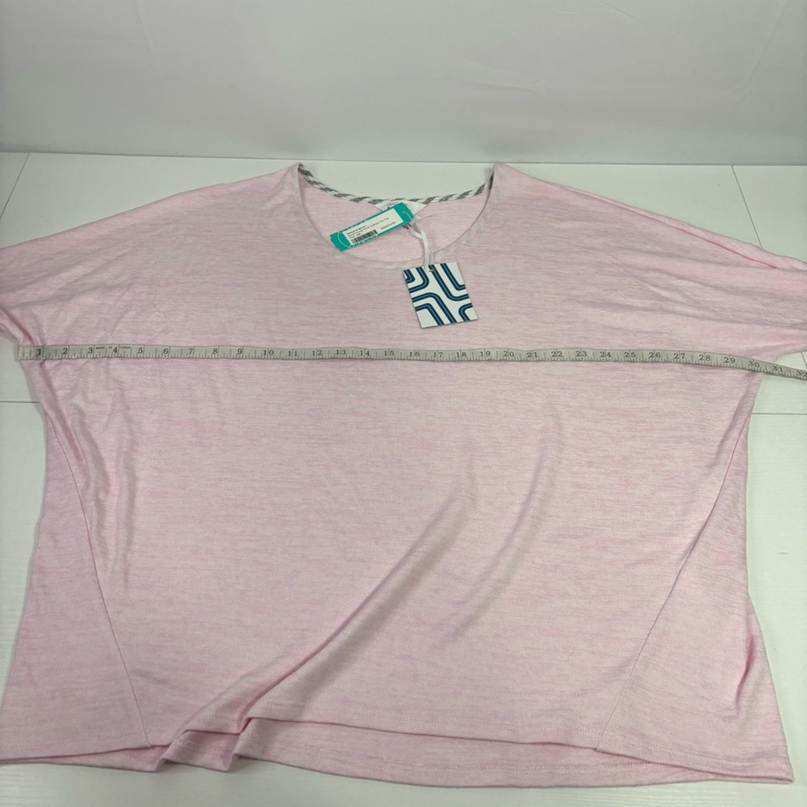 Nwt Market & Spruce Light Pink Light Weight Tunic Top Size Xxl Xx0969 — image 7 of 8
